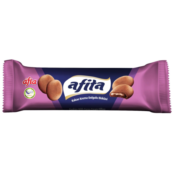 Afia Afita Kakao Krema Dolgulu Bisküvi 80 Gr. Afia Afita Kakao Krema Dolgulu Bisküvi 80 Gr.