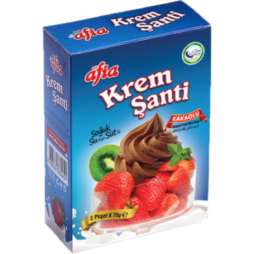 Afia Krem Şanti Kakaolu 2x75 Gr
