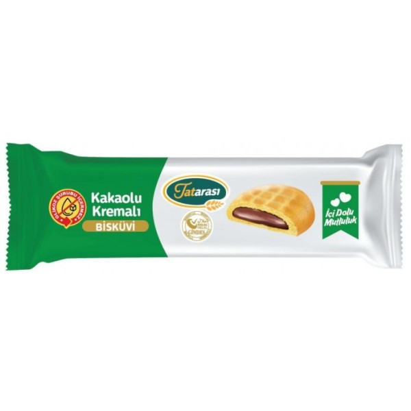 Tatarası Kakaolu Kremalı Bisküvi 40 GR Tatarası Kakaolu Kremalı Bisküvi 40 GR