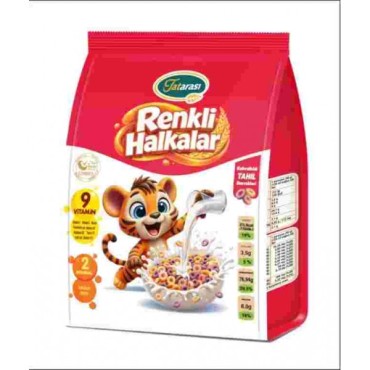 Tatarası Renkli Halka Kahvaltılık Gevrek 300 Gr