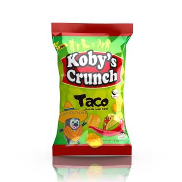 Koby's Crunch Taco Aromalı Helal Cips 50 Gr.